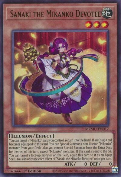Sanaki the Mikanko Devotee (MZMU-EN017) [Maze of Muertos]