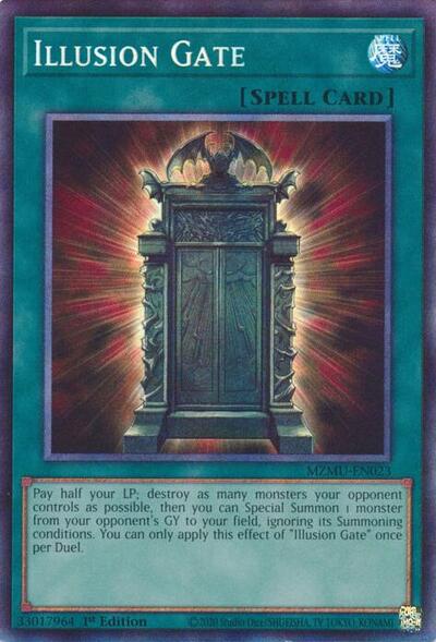 Illusion Gate (Collector's Rare) (MZMU-EN023) [Maze of Muertos]