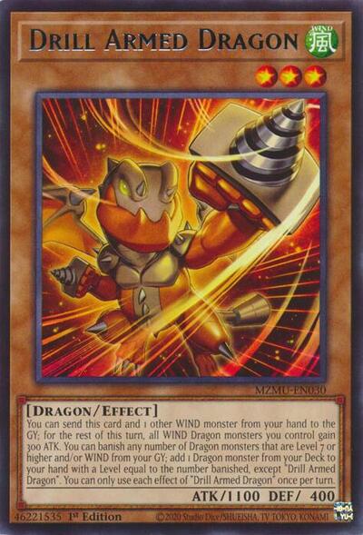 Drill Armed Dragon (MZMU-EN030) [Maze of Muertos]