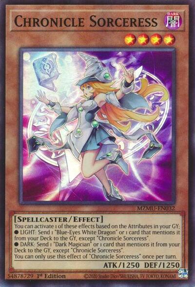 Chronicle Sorceress (MZMU-EN032) [Maze of Muertos]