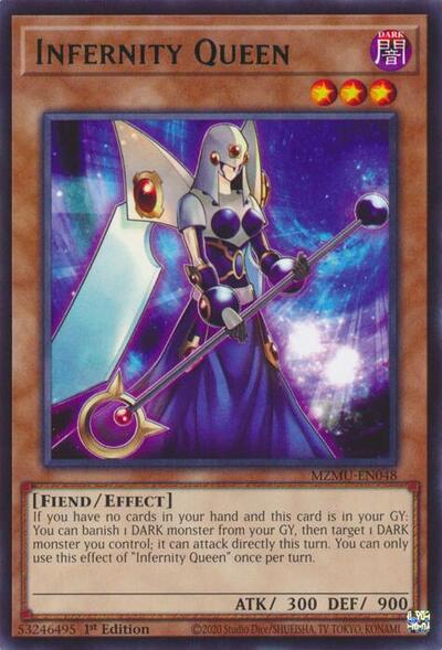 Infernity Queen (MZMU-EN048) [Maze of Muertos]