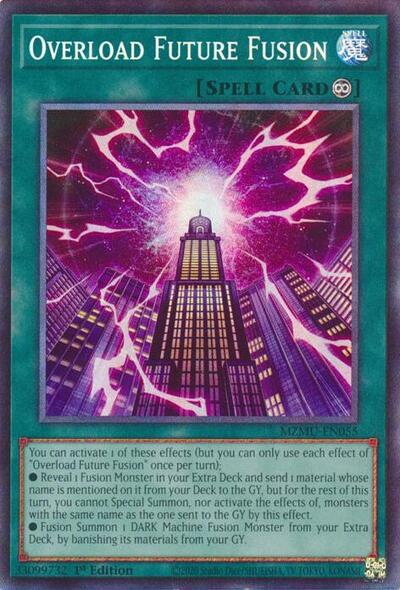 Overload Future Fusion (Collector's Rare) (MZMU-EN055) [Maze of Muertos]