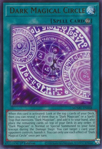 Dark Magical Circle (MZMU-EN068) [Maze of Muertos]
