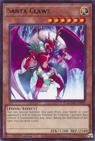 Santa Claws (MZMU-EN079) [Maze of Muertos]