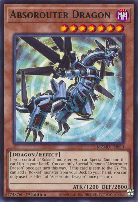 Absorouter Dragon (MZMU-EN090) [Maze of Muertos]