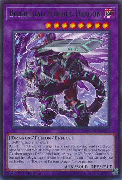 Borreload Furious Dragon (MZMU-EN099) [Maze of Muertos]