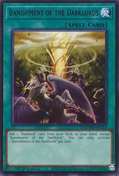 Banishment of the Darklords (MZMU-EN112) [Maze of Muertos]