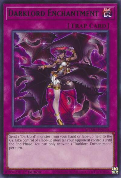 Darklord Enchantment (MZMU-EN124) [Maze of Muertos]