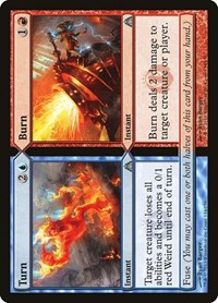 Turn // Burn (134) [Dragon's Maze]