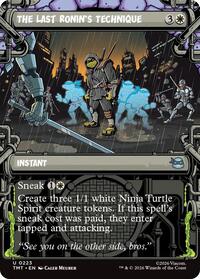 The Last Ronin's Technique (Showcase) (223) [Teenage Mutant Ninja Turtles]