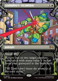 Leonardo's Technique (Showcase) (224) [Teenage Mutant Ninja Turtles]