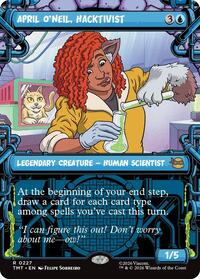 April O'Neil, Hacktivist (0227) (Showcase) (227) [Teenage Mutant Ninja Turtles]