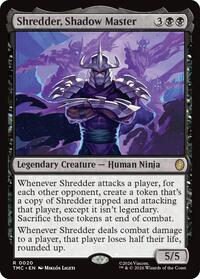 Shredder, Shadow Master (20) [Commander: Teenage Mutant Ninja Turtles]