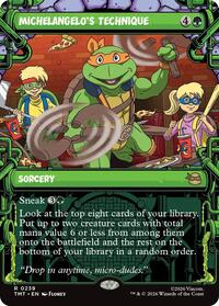 Michelangelo's Technique (Showcase) (239) [Teenage Mutant Ninja Turtles]