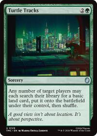 Turtle Tracks (129) [Commander: Teenage Mutant Ninja Turtles]