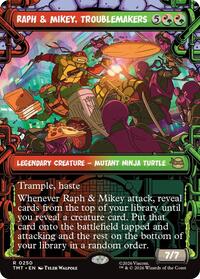 Raph & Mikey, Troublemakers (Showcase) (250) [Teenage Mutant Ninja Turtles]