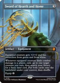 Sword of Hearth and Home (Borderless) (136) [Commander: Teenage Mutant Ninja Turtles]