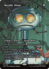 Metallic Mimic (Borderless) (16) [Teenage Mutant Ninja Turtles Source Material]