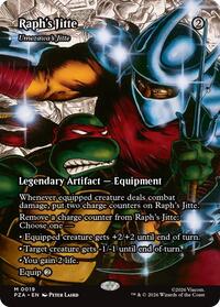 Raph's Jitte - Umezawa's Jitte (Borderless) (19) [Teenage Mutant Ninja Turtles Source Material]
