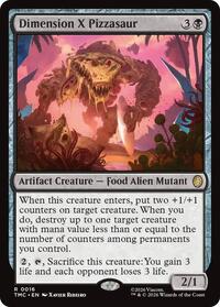 Dimension X Pizzasaur (16) [Commander: Teenage Mutant Ninja Turtles]