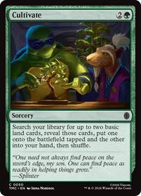 Cultivate (50) [Commander: Teenage Mutant Ninja Turtles]