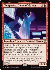 Tempestra, Dame of Games (27) [Commander: Teenage Mutant Ninja Turtles]