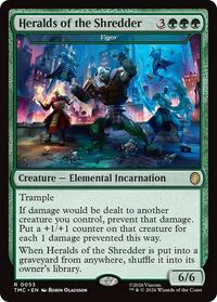 Heralds of the Shredder - Vigor (53) [Commander: Teenage Mutant Ninja Turtles]