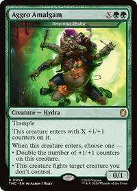 Aggro Amalgam - Voracious Hydra (54) [Commander: Teenage Mutant Ninja Turtles]