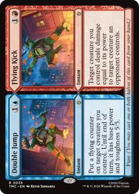 Double Jump // Flying Kick (35) [Commander: Teenage Mutant Ninja Turtles]