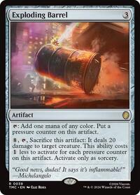 Exploding Barrel (39) [Commander: Teenage Mutant Ninja Turtles]