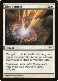 Riot Control (6) [Dragon's Maze]