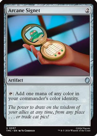 Arcane Signet (TMC-057) - Commander: Teenage Mutant Ninja Turtles