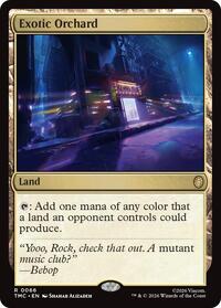 Exotic Orchard (66) [Commander: Teenage Mutant Ninja Turtles]