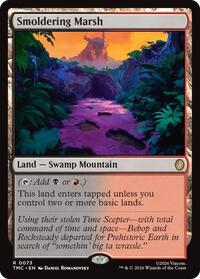 Smoldering Marsh (73) [Commander: Teenage Mutant Ninja Turtles]