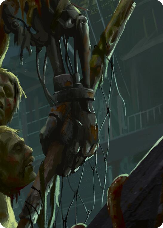 Riptide, Lurker of the Deep // Gravy Bones, Shipwrecked Looter Double Sided Art Card (Middle Center) [GEM Pack 2]