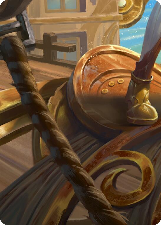Puffin, Full Steam Ahead // Marlynn, Treasure Hunter Double Sided Art Card (Bottom Left) [GEM Pack 2]
