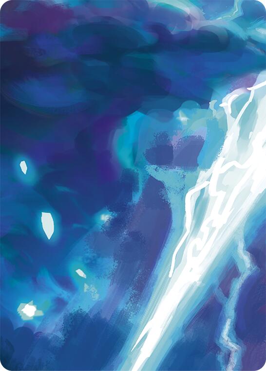Enlightened Strike // Shelter from the Storm Double Sided Art Card (Bottom Right) [GEM Pack 4]