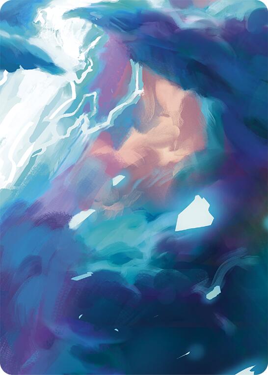 Enlightened Strike // Shelter from the Storm Double Sided Art Card (Bottom Left) [GEM Pack 4]