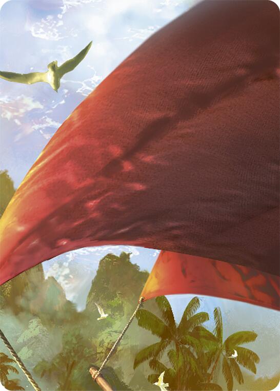 Treasure Island // High Seas Map Doubled Sided Art Card (Top Center) [High Seas]