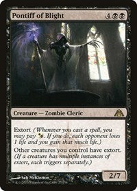 Pontiff of Blight (27) [Dragon's Maze]