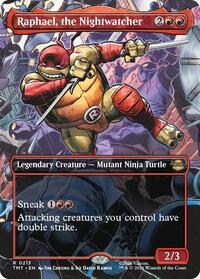 Raphael, the Nightwatcher (Borderless) (213) [Teenage Mutant Ninja Turtles]