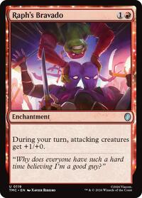 Raph's Bravado (119) [Commander: Teenage Mutant Ninja Turtles]