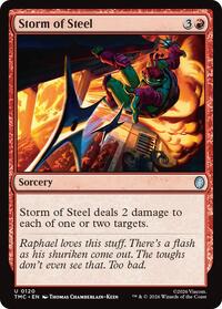 Storm of Steel (120) [Commander: Teenage Mutant Ninja Turtles]