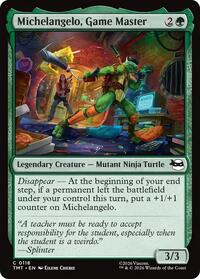 Michelangelo, Game Master (118) [Teenage Mutant Ninja Turtles]