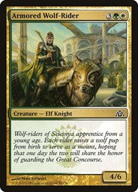 Armored Wolf-Rider (52) [Dragon's Maze]