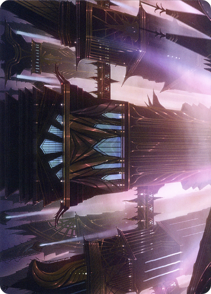 Skybridge Towers // Skybridge Towers (ASNC-037) - New Capenna Art Series (Borderless)