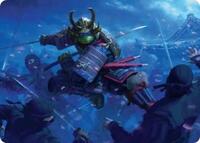 Leonardo, Sewer Samurai Art Card (1/54) (1) [Art Series: Teenage Mutant Ninja Turtles]