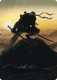 Leonardo, Sewer Samurai Art Card (20/54) (20) [Art Series: Teenage Mutant Ninja Turtles]