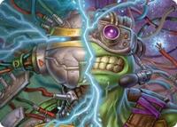 Mind Transfer Protocol Art Card (5) [Art Series: Teenage Mutant Ninja Turtles]