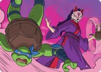 Kitsune's Technique Art Card (24) [Art Series: Teenage Mutant Ninja Turtles]